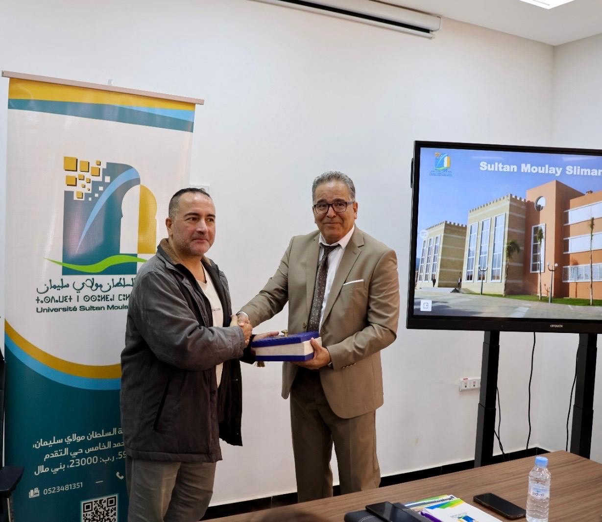 Reception of Usak University Professors at Sultan Moulay Slimane University