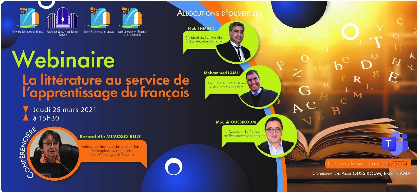 La littérature au service de l’apprentissage du français La littérature au service de l’apprentissage du français