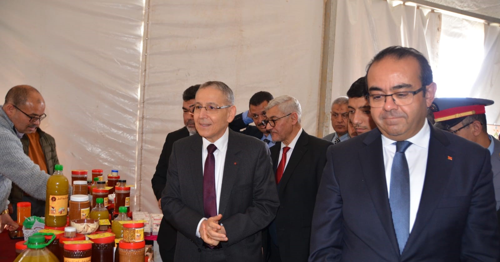 رئيس جامعة السلطان مولاي سليمان يشارك في حفل افتتاح المعرض الدولي لتكنولوجيا الفلاحة  والصناعة الغذائية