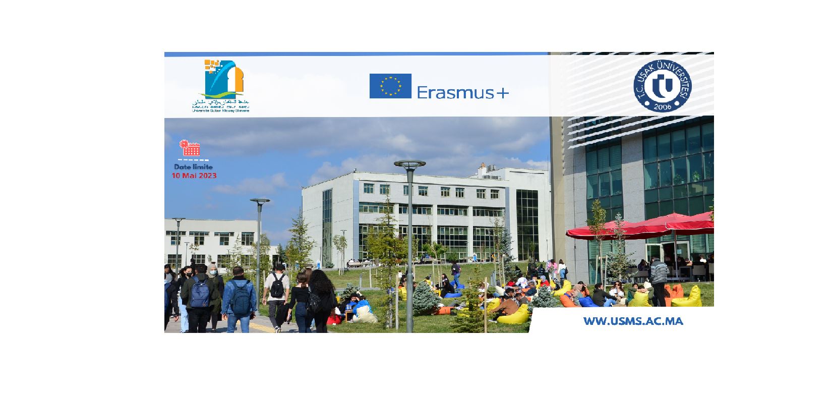 Appel à candidatures du programme de mobilité Erasmus+ avec « Uşak  University » en Turquie pour le personnel Académique 2023-2024