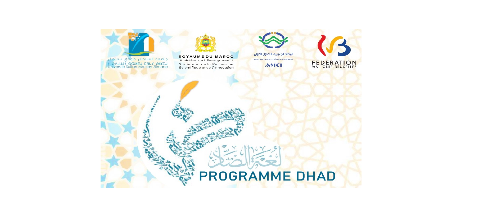 PROGRAMME DHAD-ENSEIGNEMENT DE LA LANGUE ARABE