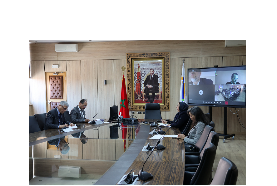 Réunion de travail entre l'université Sultan Moulay Slimane et l'Agence Universitaire de Francophonie