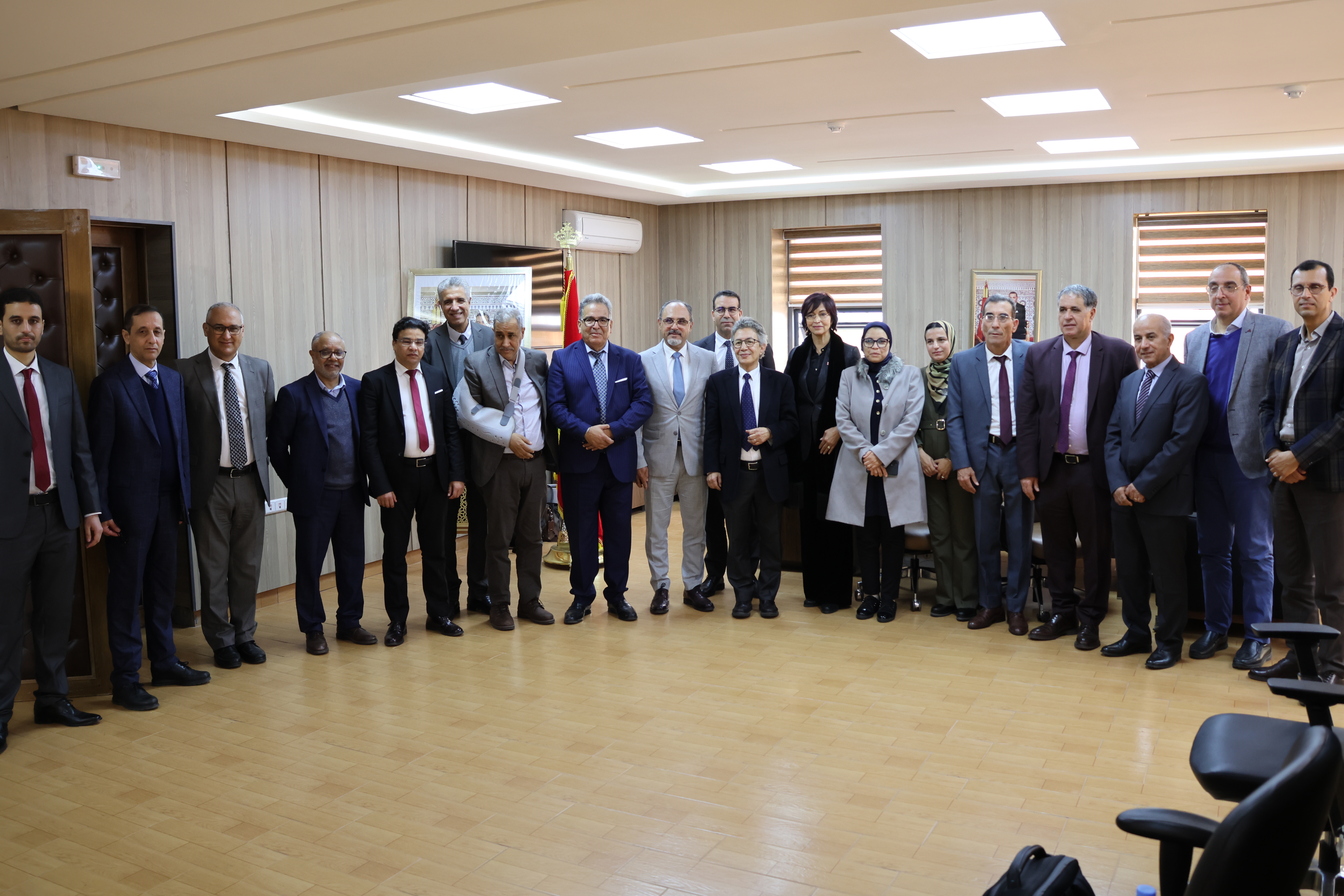 Participation du Président de l'Université Sultan Moulay Slimane à l'ouverture des travaux du Réseau des Responsables des ENS-ESEF-FSE