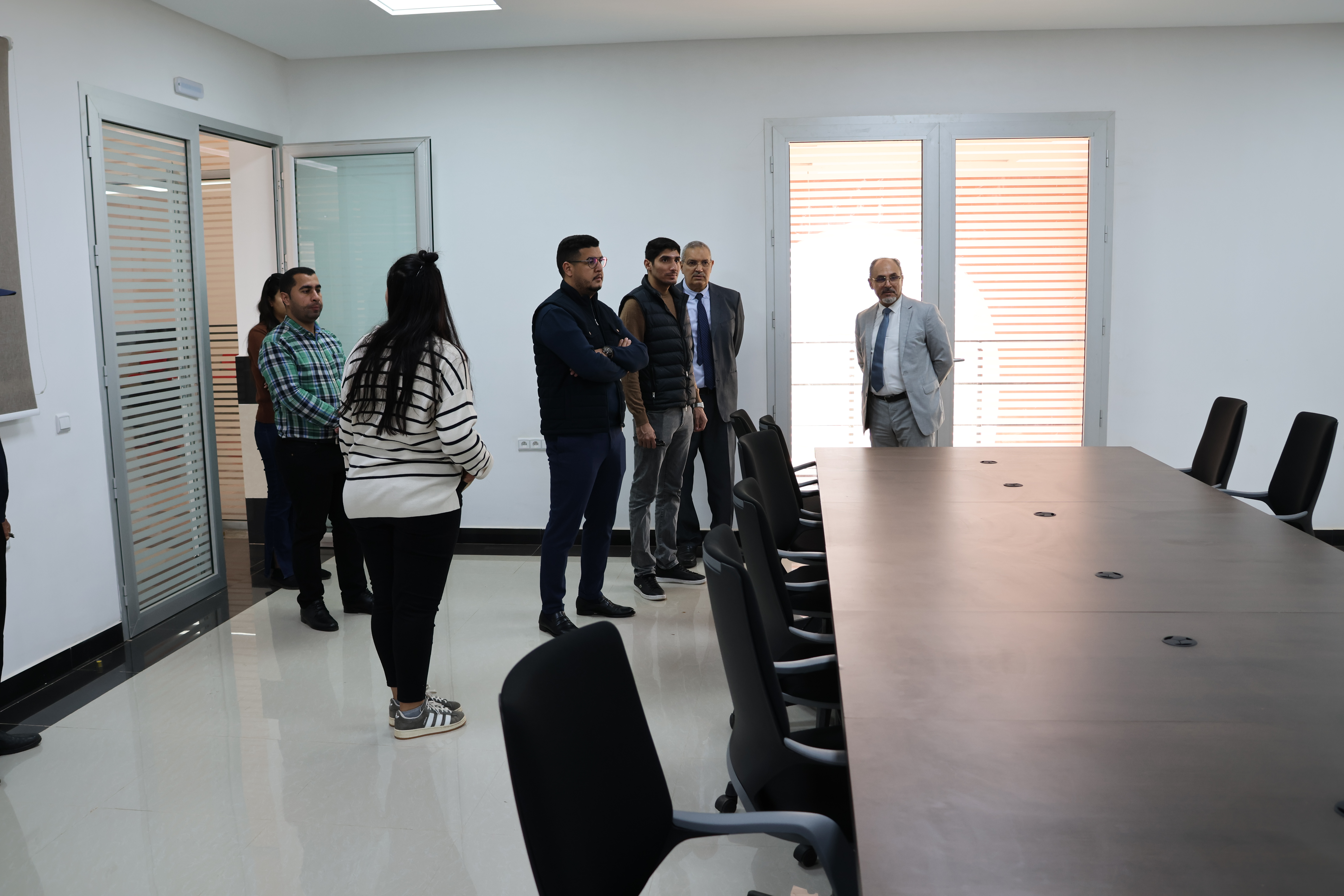 زيارة تفقدية للرئيس بالنيابة لجامعة السلطان مولاي سليمان للمركز الجامعي