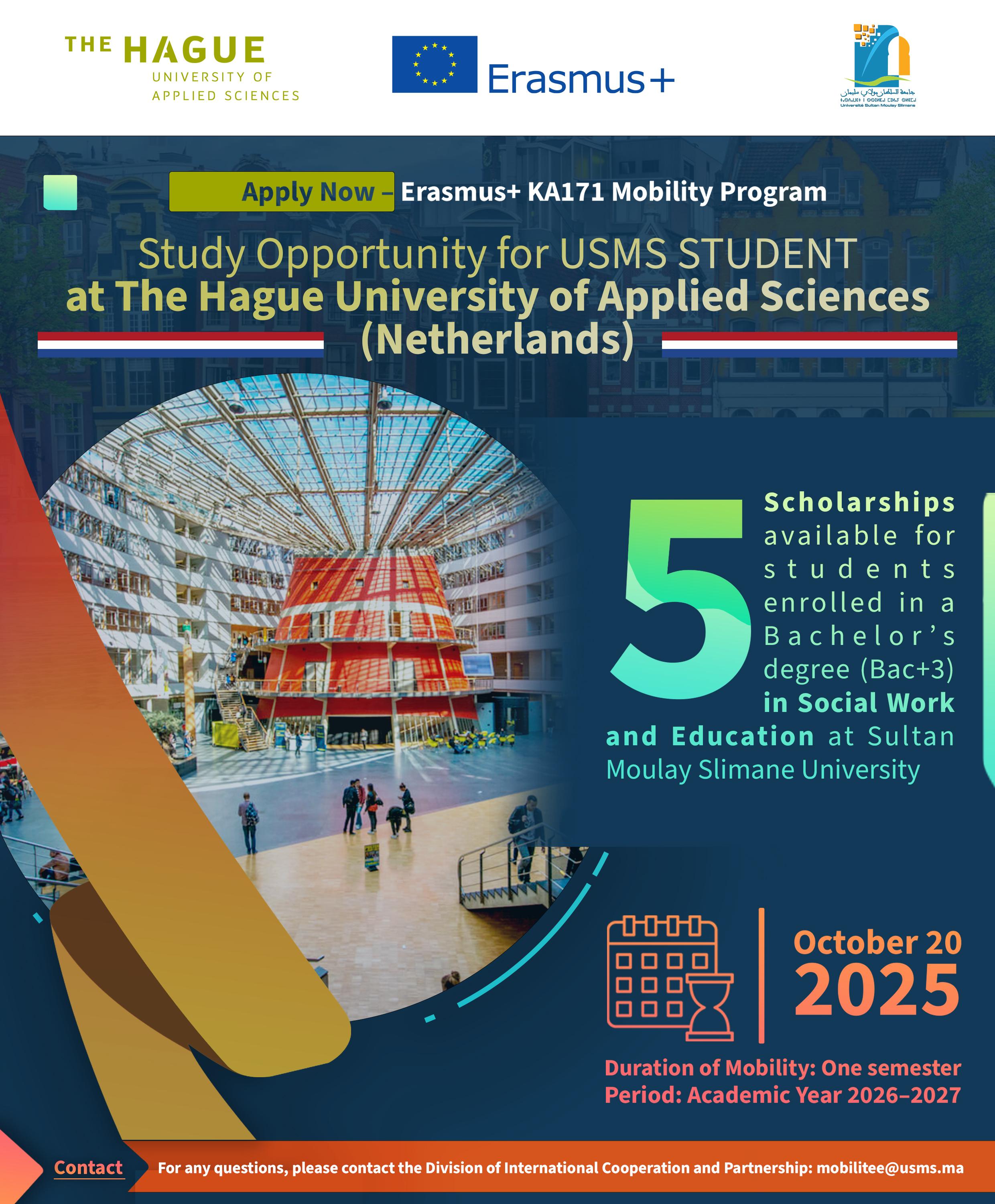  Apply Now – Erasmus+ KA171 Mobility Program