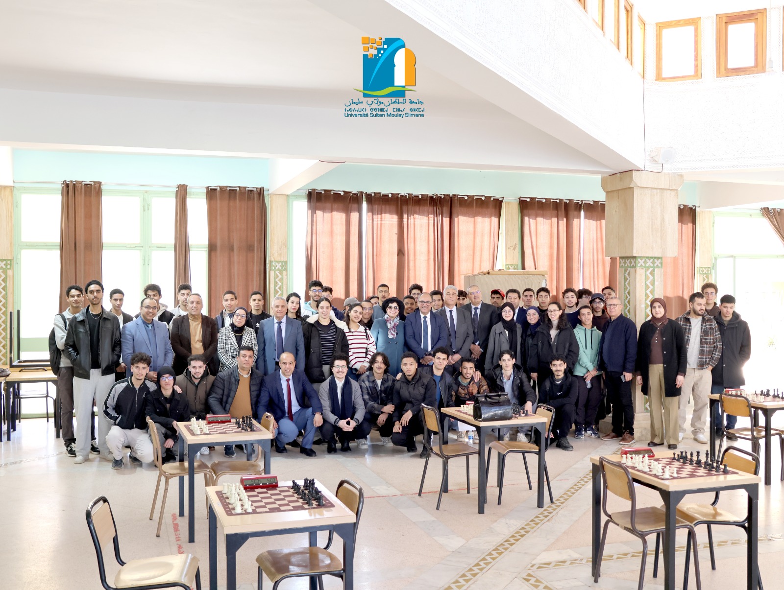 تنظيم الدورة الأولى للبطولة الجامعية للشطرنج بجامعة السلطان مولاي سليمان