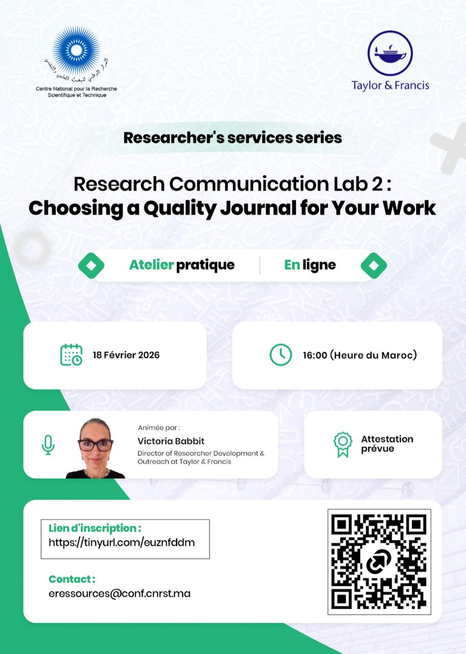 Taylor & Francis : Un nouveau programme d'ateliers pratiques