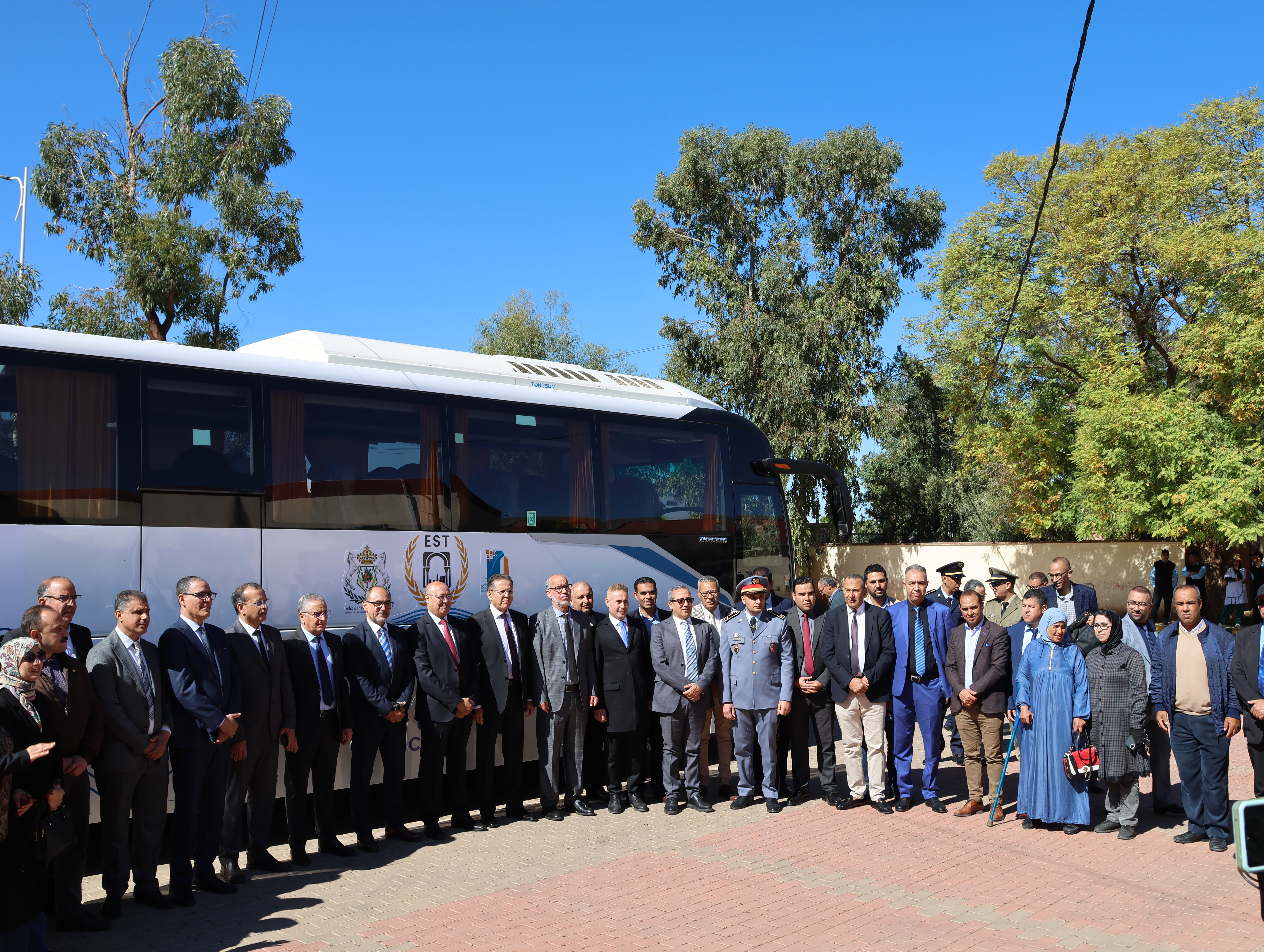 حفل تسليم حافلة للمدرسة العليا للتكنولوجيا بالفقيه بنصالح