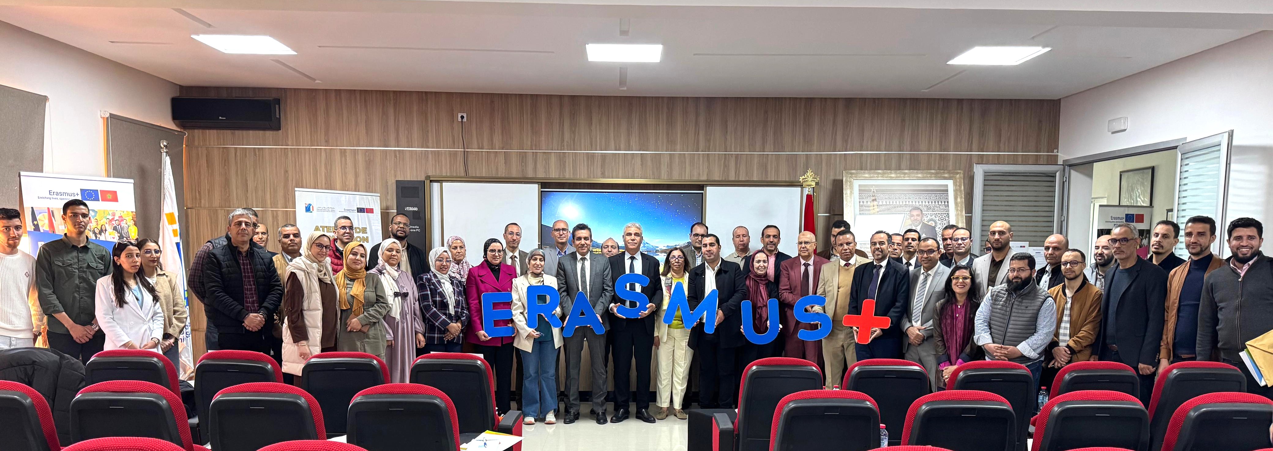 Atelier de formation : Montage des projets européens ERASMUS+