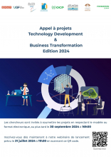 Appel à Projets «Technology Development & Business Transformation Edition 2024»