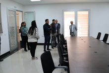 زيارة تفقدية للرئيس بالنيابة لجامعة السلطان مولاي سليمان للمركز الجامعي