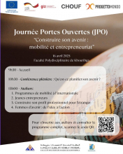Journée portes ouvertes: “Construire son avenir: mobilité et entrepreneuriat”