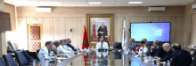 انعقاد اجتماع رؤساء المؤسسات الجامعية برئاسة الأستاذ خاليد مهدي، الرئيس بالنيابة لجامعة السلطان مولاي سليمان