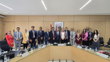 Le Président par Intérim de l’USMS participe à une réunion de coopération avec l’Union des Universités de la Méditerranée (UNIMED)