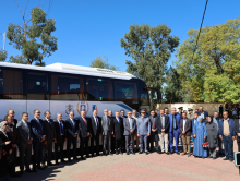 حفل تسليم حافلة للمدرسة العليا للتكنولوجيا بالفقيه بنصالح